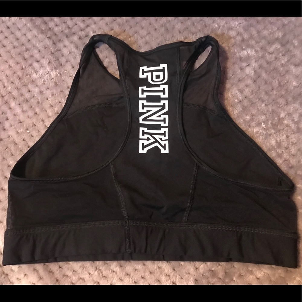 VSPink HighNeck Raceback bra - Picture 2 of 3